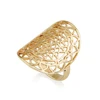 Hollow Geometric Mandala Ring Sacred Sri Yantra Ring Seed Of Life Ring