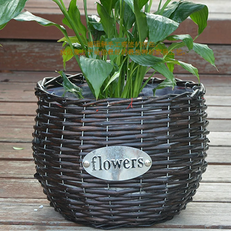 Bulk Wicker Flower Basket Wholesaler
