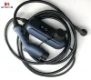 Electric vehicle ev charging cable with control box IEC 62196-2 level 2 portable evse 16amp 32amp IP65 ev charger schuko plug