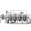 Crude sunflower castor flax moringa physical vegetable continuous oil refing plant
