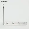 oem furniture iron adjustable bed sofa wall mounted angle stainless steel metal brackets with screws