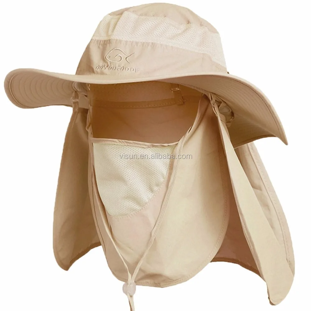 Sun Protection Cap Outfly Unisex Outdoor Fishing Hat Polyester UPF 50 Sun Protection Cap Outfly Unisex Outdoor Fishing Hat Polyester UPF 50