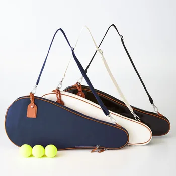 leather tennis bag