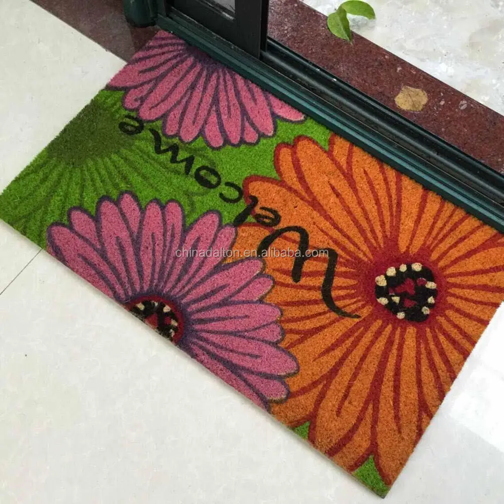 Source Wholesale Eco-Friendly Blank Brown Plain Coir Door Mat on m