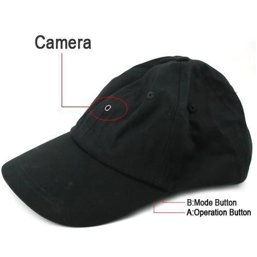 720p Hidden Camera Cap Hat Camera Video Recorder Dvr With Mp3 Player ...