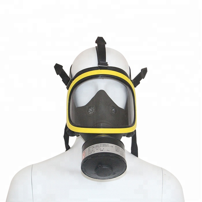 

rubber silicone fireman mask for breathing apparatus