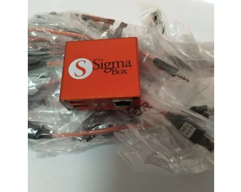 
Newest Original Sigma Box with 9 cables repair for Nokia for ZTE for Huawei cell phone 