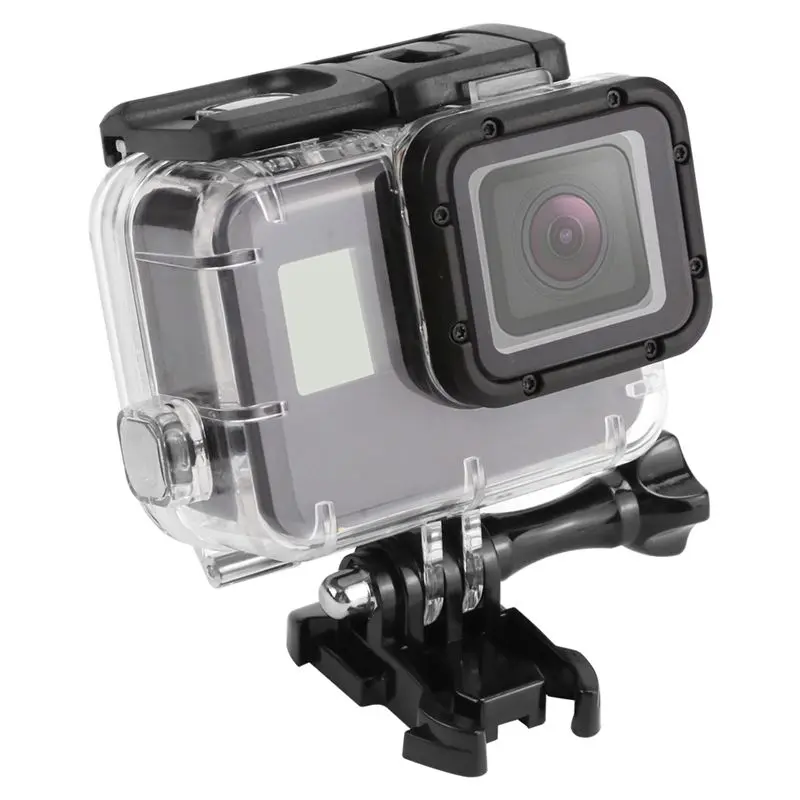 

40M Underwater Diving Waterproof Housing Cover Sports Camera Case for GoPro Hero 5 Hero 6 Hero 7 Black, Transparent