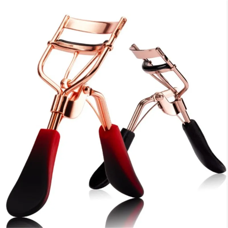 

Stainless Steel Portable Eyebrow Clip Women Makeup Eyelash Curler, Sliver or glod