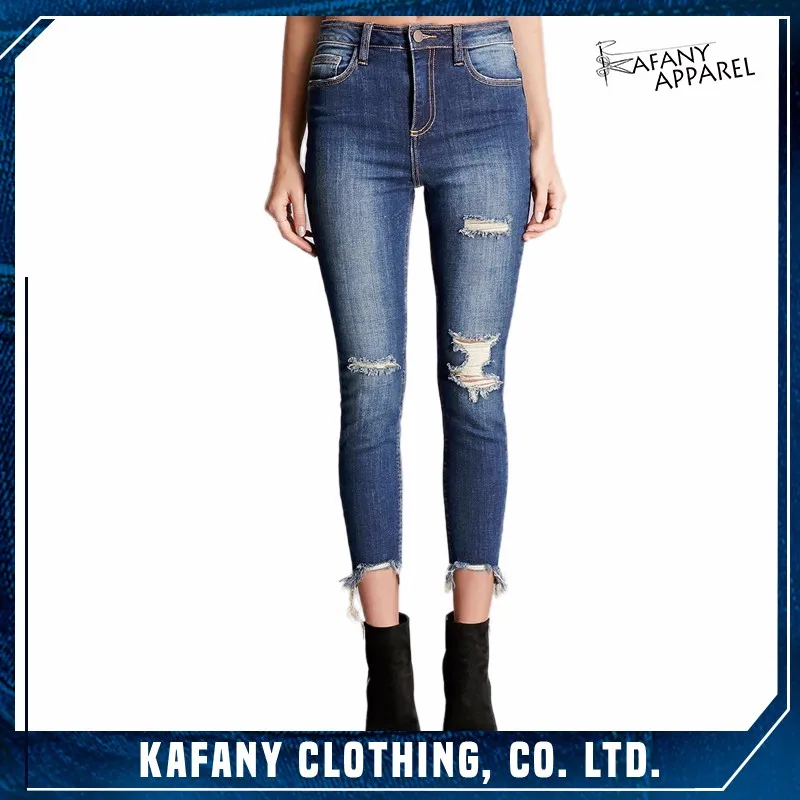Ladies Short Tight Jeans Short Skin Frayed Hem High Waist women Denim Shorts