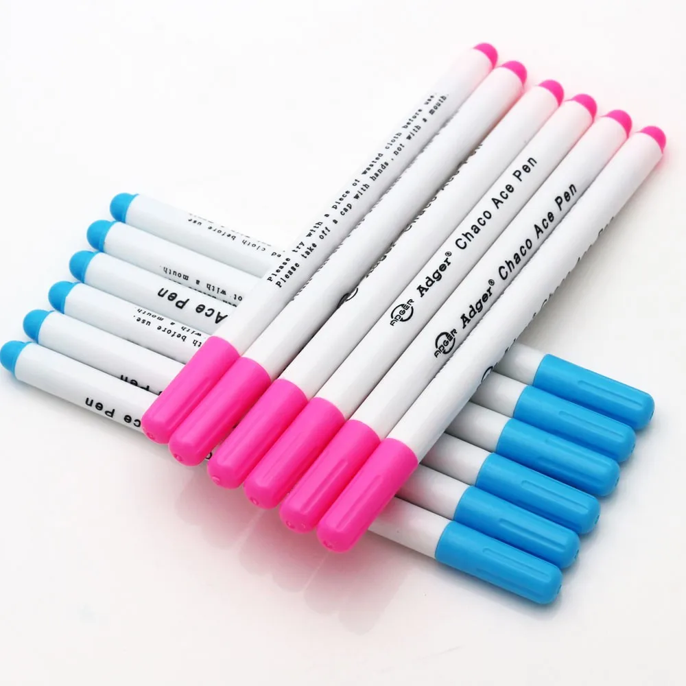 White Disappearing Ink Marking Pen Air Water Erasable Pen Fabric Marker  Temporary Marking Auto-Vanishing Pen for Cloth Sewing