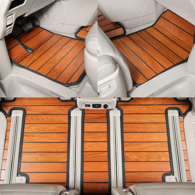 Factory Sale Directly Custom Auto Trunk Flooring China Wood Mat For Car