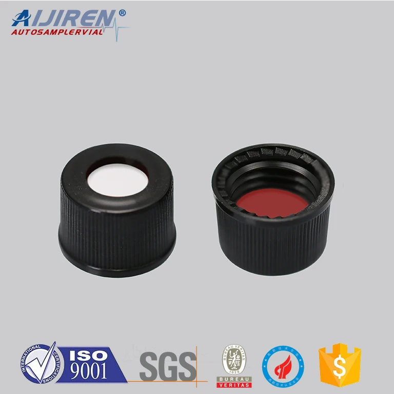 Nd8 Neck Red Ptfe Silicone Septa With Cap For Agilent Vial Buy Ptfe