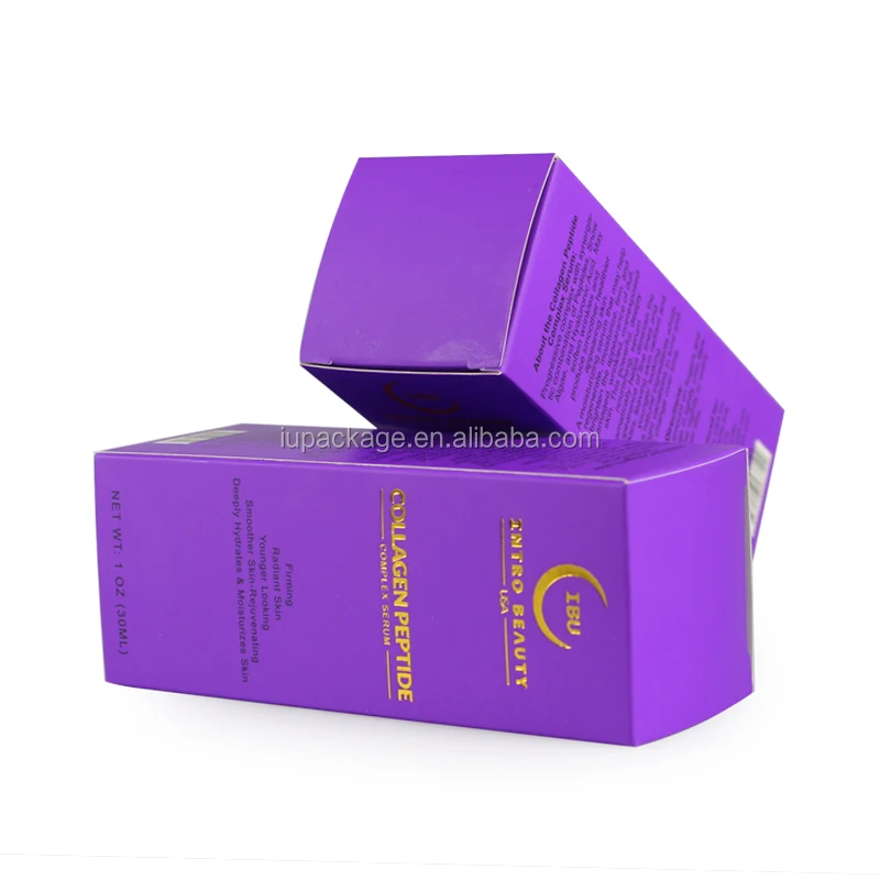 Parfum Box Desain Produsen Kertas Hitam Parfum Kemasan 