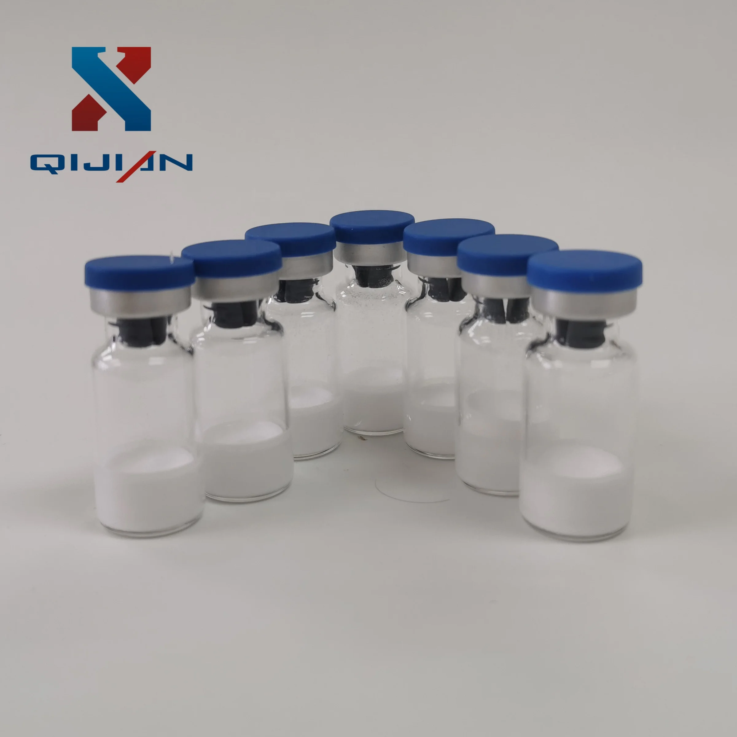 

real hGH powder/pharma grade growth hormone blue grey top liophilized hormone Qitrope, White powder