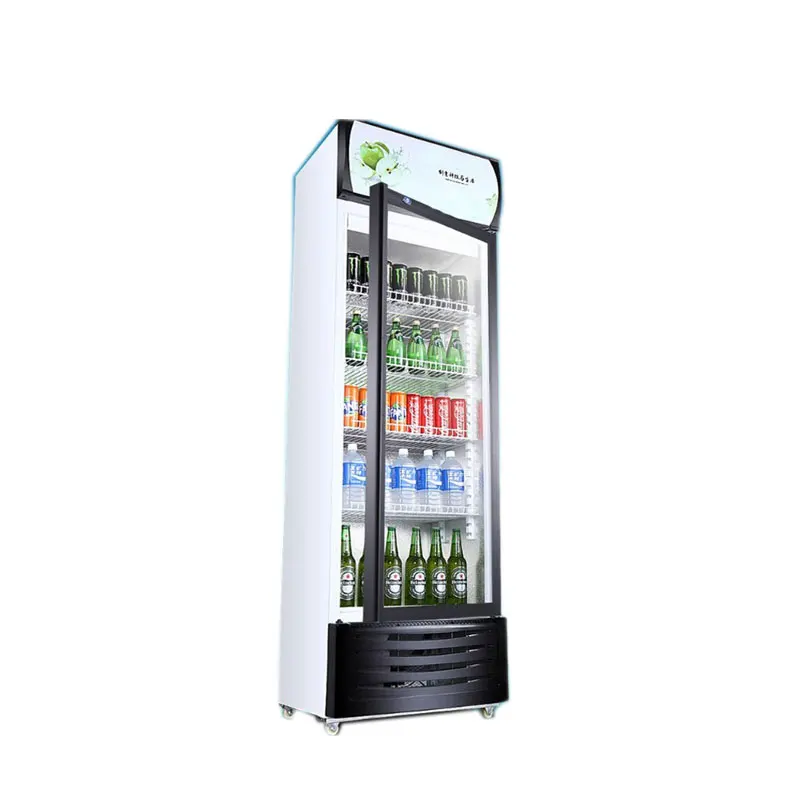 Hot Koop Gemakkelijk Installatie 275L soft drink 12 v koelkast display solar koelkast