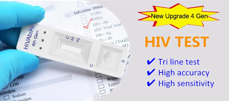 Wholesale Rapid Diagnosis Test Hiv 4th Combined Antibody-antigen Whole ...