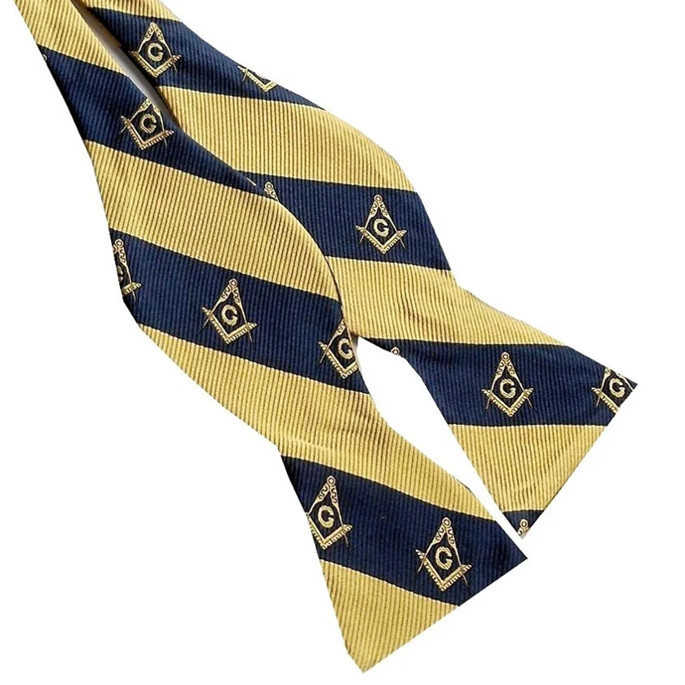 masonic self tie bow tie