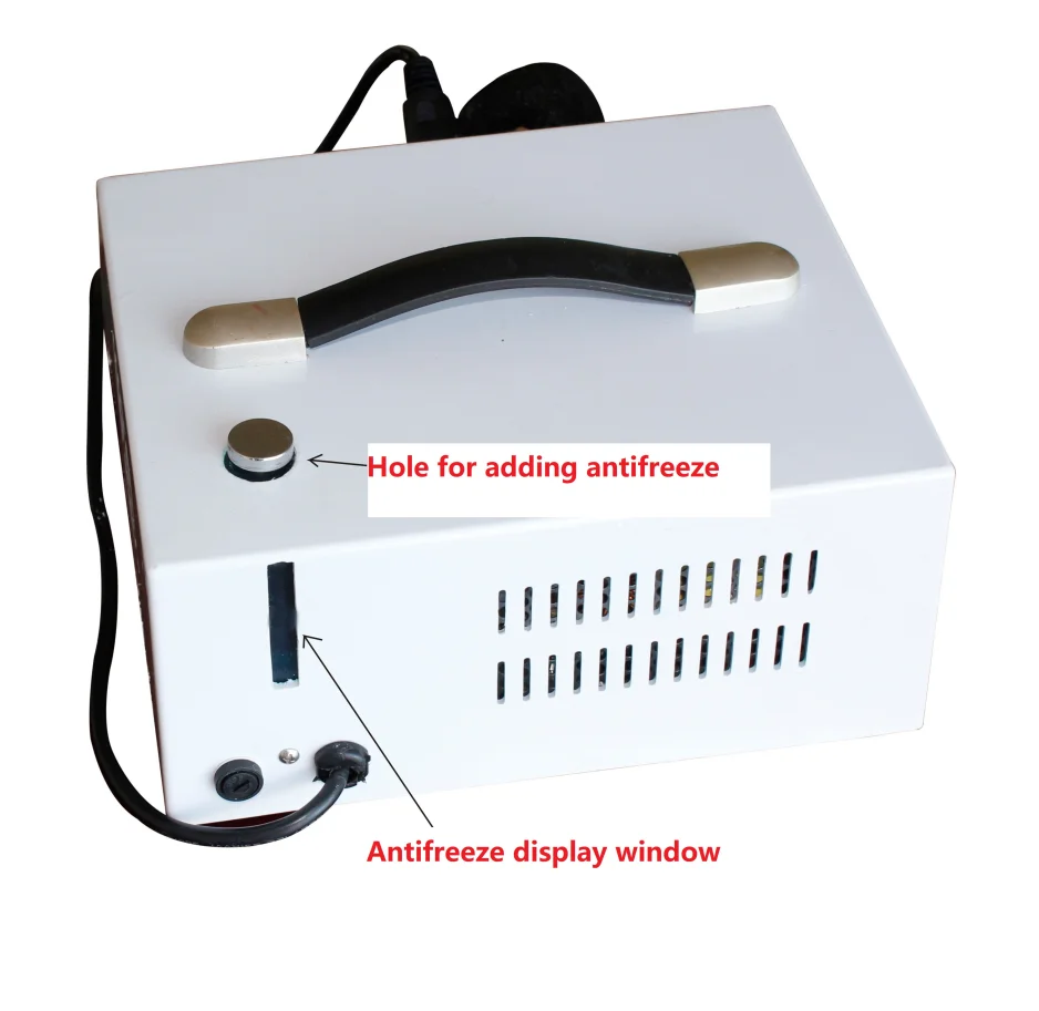 
DTY ice cold frozen flat frozen treatment iron cryolipolysis for hair 