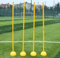 

plastic pole set, soccer training poles set, football speed and agility coaching poles set
