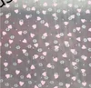 Pink heart pattern tutu tulle, 100% polyester tutu tulle, Garment fabric