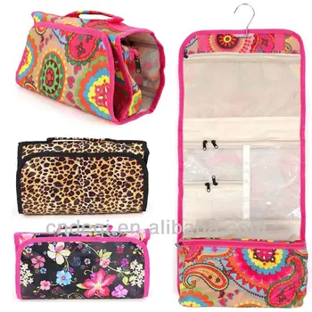 travel roll up makeup bag