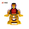 Best selling 360 angles rotating music robot park rides play