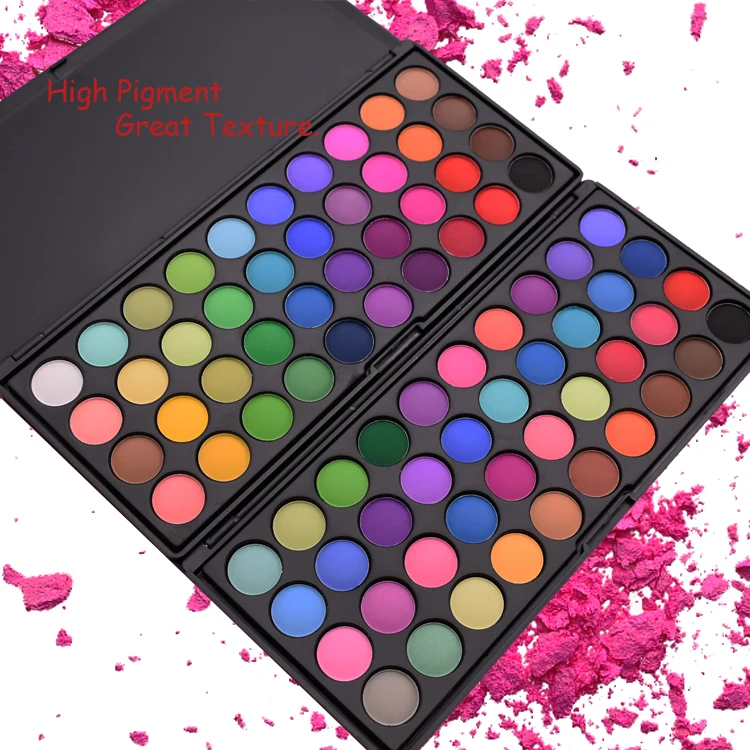 

Factory Direct No Logo Eyeshadow Palette Private Label 40 Colors Waterproof High Pigment Eyeshadow Palette