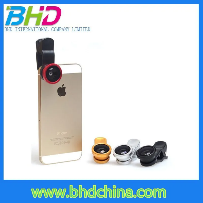 New product 3 in super wide 0.4x lieqi universal clip lens for iphone fisheye lens