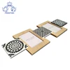 Multi-layered photo frame unit allows change single photo separately as each frame has its own opening