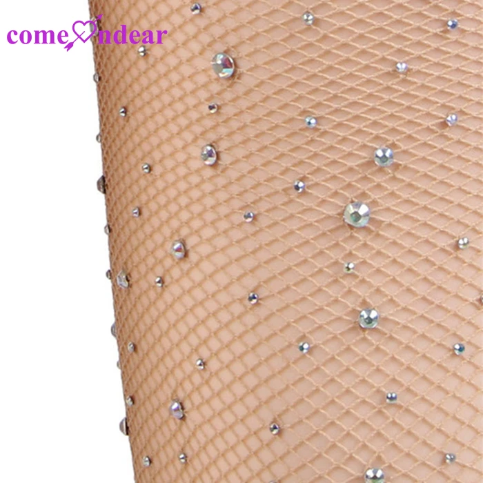 

High Quality Diamonds Fancy Black Silk Temptation Stockings, Skin color