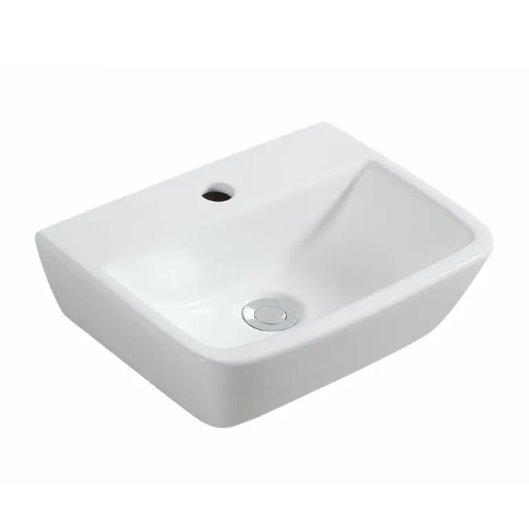 HY3078 Sanitary ware toilet basin ceramic wall hung wash hand basin sink bowl