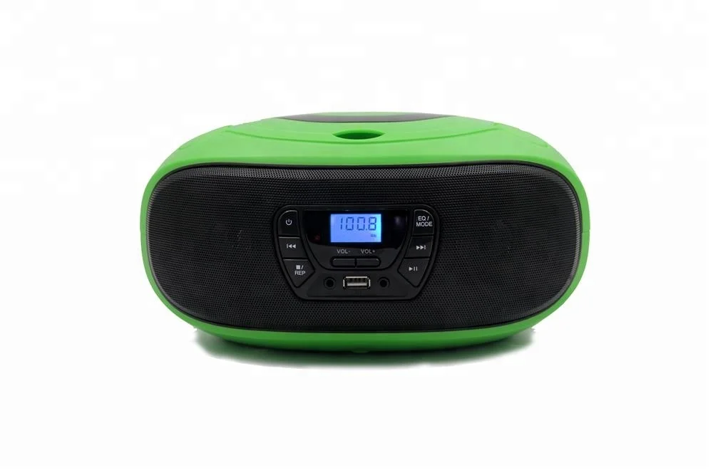 
Portable CD radio player with USB playback 