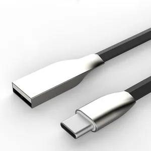 1m Type C Nylon USB Data Cable Android