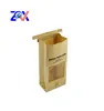 Custom printed take out food paper bags window