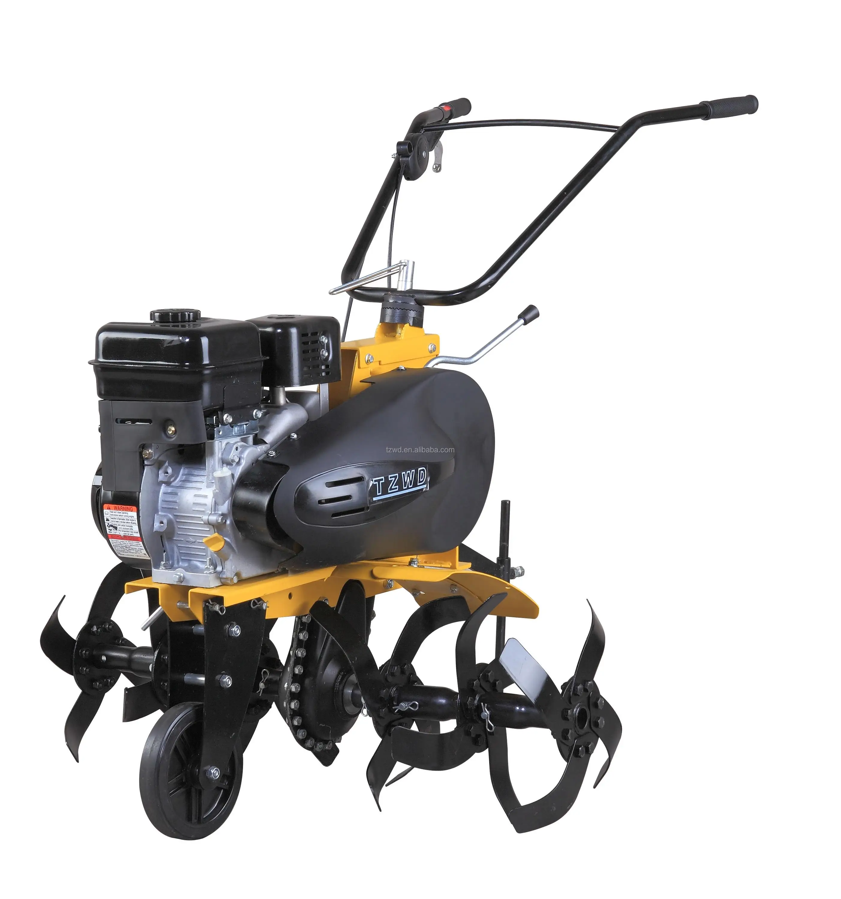 6.5hp Garden Mini Hand Power Tiller (bk70) 4 Stroke Gasoline Engine Power Tiller With Front