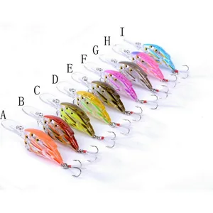 1PC 11.5cm 19.1g Group Fish Crankbaits Bass Bait Fishing Lures Crank Hook