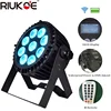 outdoor event lighting 9x18w rgbwauv waterproof battery powered wireless led dmx par can