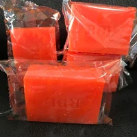 

RDL brand famous good quality orange fruit turmeric hot sale cheap papaya Natural skin whitening herbal soap