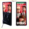 2019 SMD2835 light source LED backpack billboard led scrolling message board world language attractive scrolling message