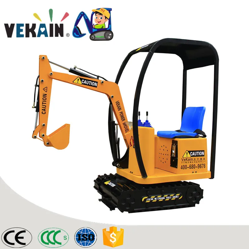 

Amusement mini digger kid toys/Entertainment excavator for sale