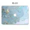 Computer Cover Protective printed marble case Laptop Sleeve Case For Mac Book 12"