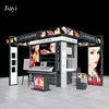 Fashion high quality China factory cosmetic and mac makeup counter display, makeup showcase kiosk