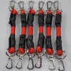 Multi-function high strength bungee rope rubber elastic cord with metal hooks