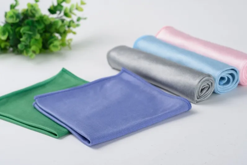 Microfiber Shiny Glass Cleaning Cloth Window Cleaning Cloth 40cm *40cm