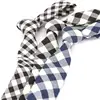 Men's Checked Cotton Casual Party Loose Tie
