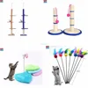 Promotional electric cat toys feather pet toys cat