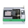 CNC slant bed lathe CK46D-8 turning and milling slant bed cnc lathe