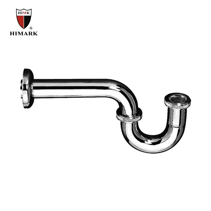 Modern Chrome Plated Brass Bathroom Sink P Trap Buy Sink P Trap