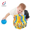 Colorful children sports game set mini plastic toy bowling ball